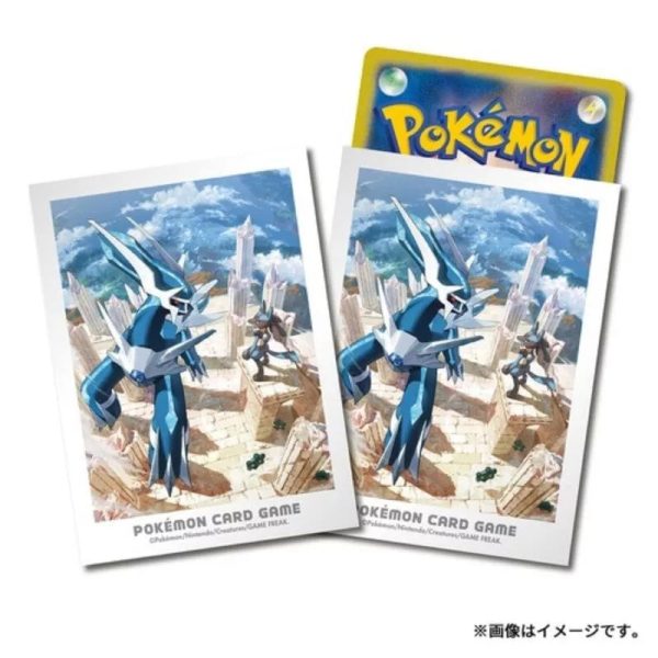 Pokemon Center Original Card Sleeves Sinnoh Adventures Dialga & Lucario JAPAN Online