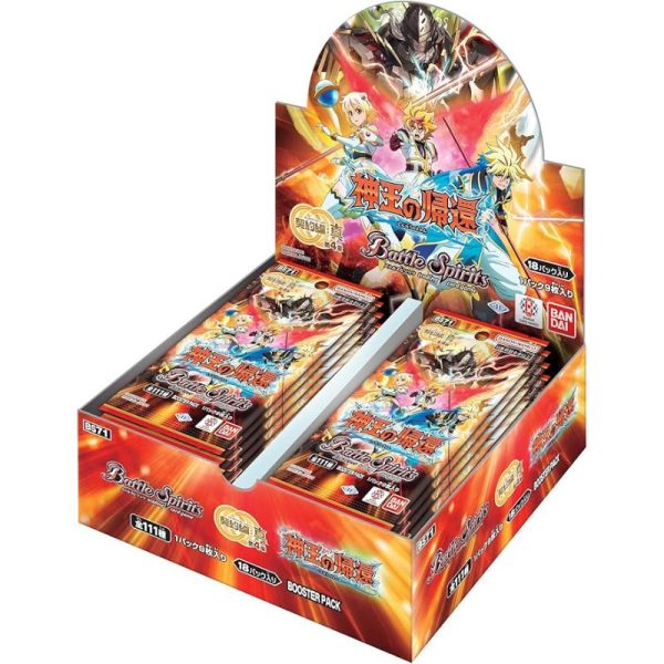 BANDAI Battle Spirits The Contract Saga Shin Vol. 4 Booster Pack Box TCG JAPAN Fashion