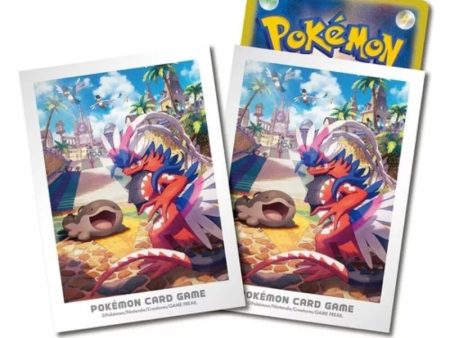 Pokemon Center Original Card Sleeves Paldea Adventures Koraidon & Clodsire JAPAN Hot on Sale