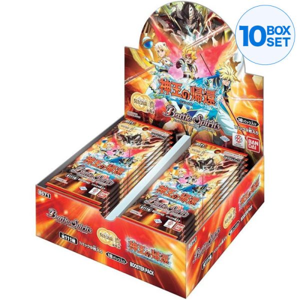 BANDAI Battle Spirits The Contract Saga Shin Vol. 4 Booster Pack Box TCG JAPAN Fashion