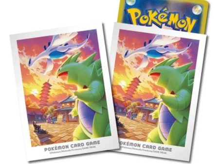 Pokemon Center Original Card Sleeves Johto Adventures Lugia & Tyranitar JAPAN Sale