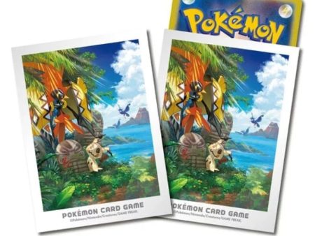 Pokemon Center Original Card Sleeves Alola Adventures Tapu Koko & Mimikyu JAPAN Discount