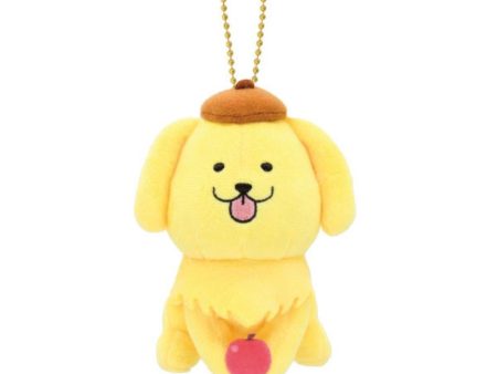 BANDAI Purinui Mascot Mamekichi Mameko x Sanrio Characters Komachi Plush JAPAN For Discount