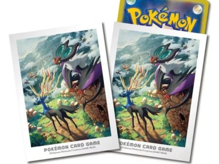 Pokemon Center Original Card Sleeves Kalos Adventures Xerneas & Noivern JAPAN Cheap