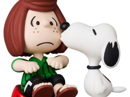 Ultra Detail Figure No.827 UDF Peanuts Series 17 Peppermint Patty & Snoopy JAPAN Hot on Sale