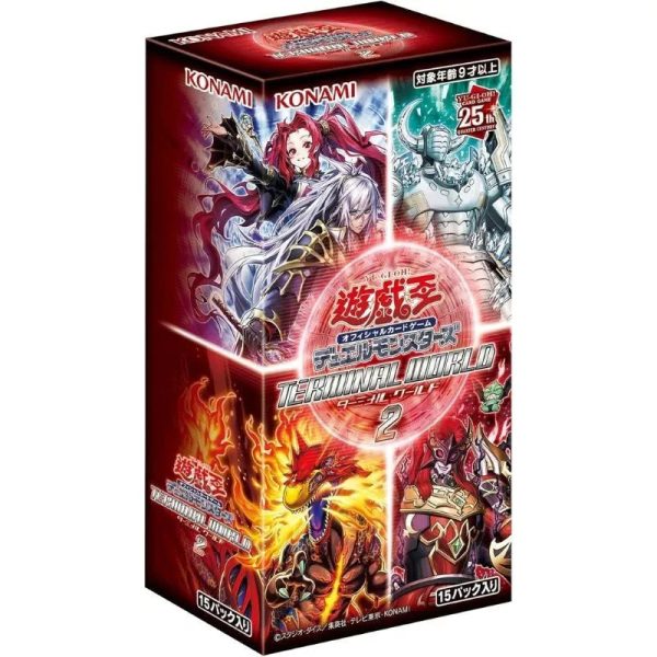 Konami Yu-Gi-Oh! OCG Terminal World 2 Booster Pack Box TCG JAPAN OFFICIAL Discount