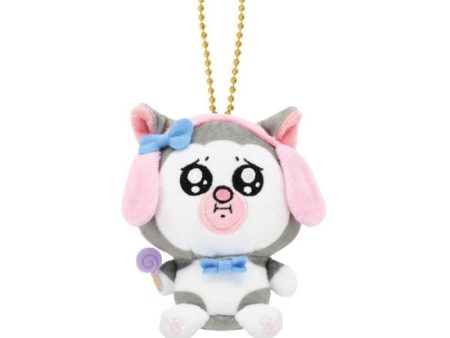 BANDAI Purinui Mascot Mamekichi Mameko x Sanrio Characters Mero Plush JAPAN Discount