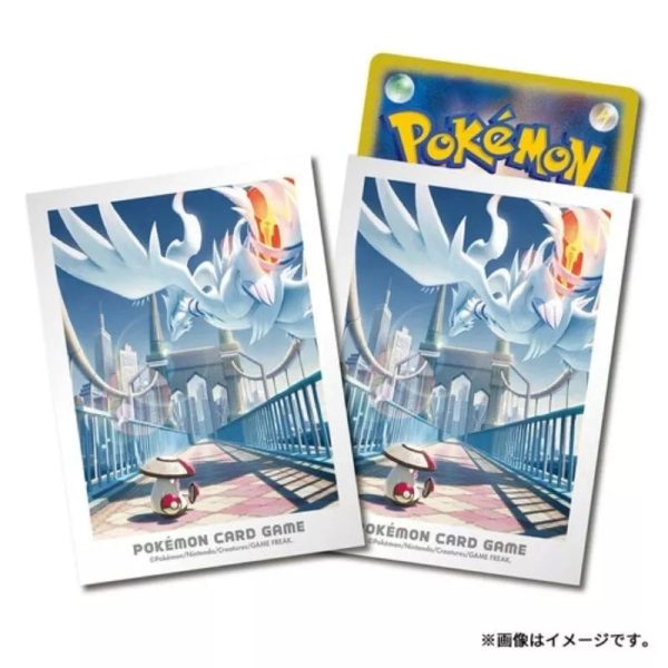 Pokemon Center Original Card Sleeves Unova Adventures Reshiram & Amoonguss JAPAN Supply