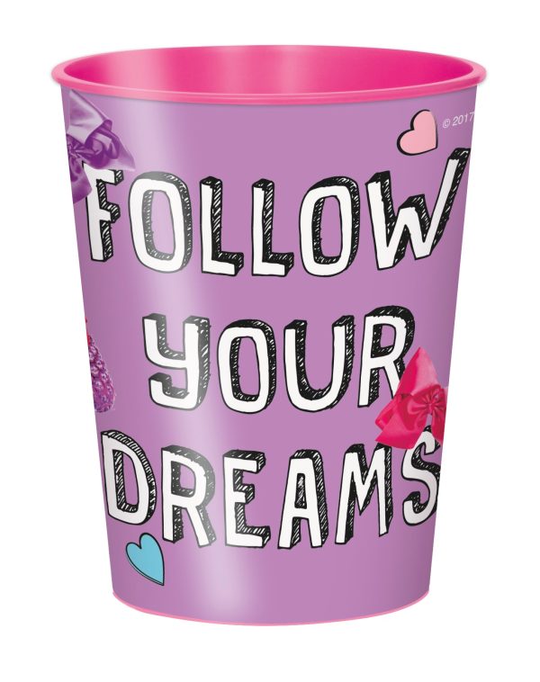 Dream JoJo Siwa 16oz Plastic Stadium Cup, 1ct Fashion