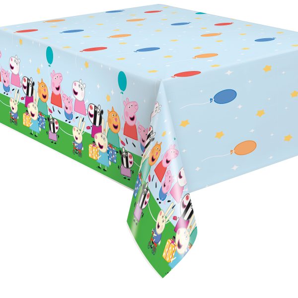 Peppa Pig Rectangular Plastic Table Cover, 54  x 84 , 1ct For Discount