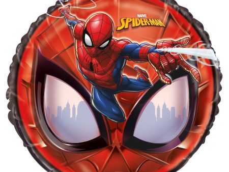 Spider-Man 18  Round Foil Balloon, 1ct For Sale