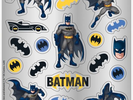 Batman Sticker Sheets, 4ct Discount