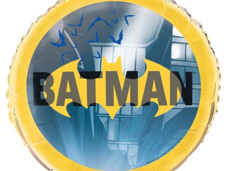 Batman 18  Round Foil Balloon, 1ct For Cheap