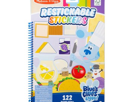 Blues Clues & You! Restickable Stickers - Shapes & Colors Online now