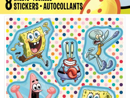 SpongeBob SquarePants Sticker Sheets, 8ct Sale