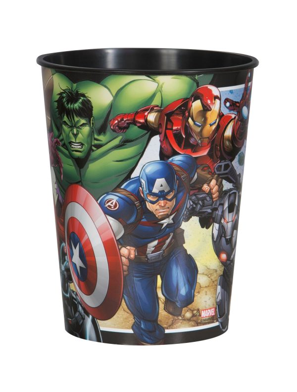 Avengers 16oz Plastic Stadium Cup, 1ct Online now