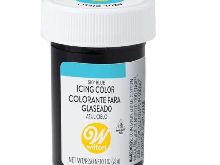 Sky Blue Gel Food Coloring, 1oz Online