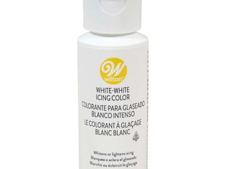 White-White Gel Food Coloring, 2 oz. Cheap