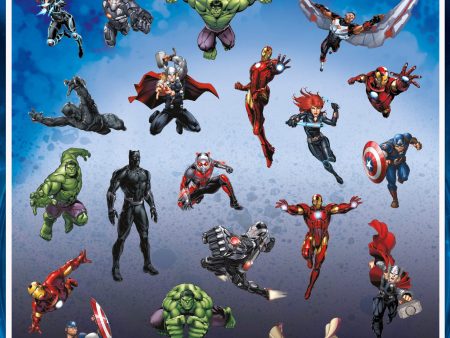 Avengers Sticker Sheets, 4ct For Sale