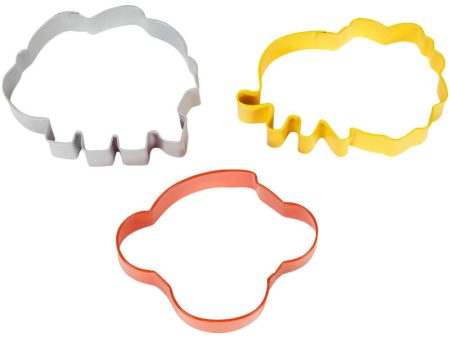 Safari Cookie Cutter Set, 3-Piece (Elephant, Lion & Monkey) For Sale